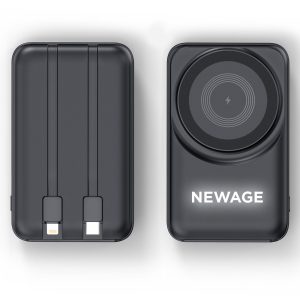 KÜÇÜKLER 10.000 MAH SİYAH MAGSAFE  ve  WIRELESS POWERBANK