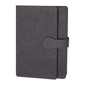 SARAY SİYAH TARİHSİZ DEFTER (15X21 CM)
