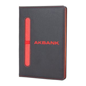EYMİR KIRMIZI TARİHSİZ DEFTER (15x21 CM)