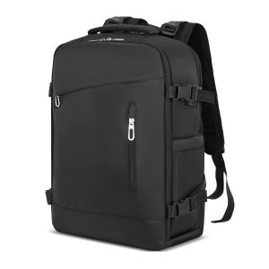 GEZGİN SİYAH LAPTOP BÖLMELİ SIRT ÇANTASI