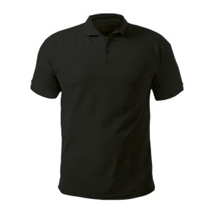 AÇELYA SİYAH S POLO YAKA TİŞÖRT
